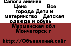 Сапоги зимние Skandia Tex › Цена ­ 1 200 - Все города Дети и материнство » Детская одежда и обувь   . Мурманская обл.,Мончегорск г.